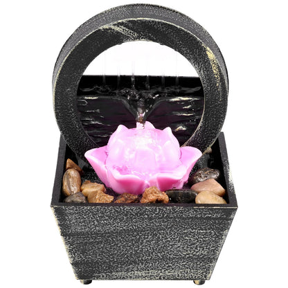 New Desktop Waterfall Decoration Creative Flowing Water Ornaments Small Living Room Office Ornaments Tabletop Fountain Ornaments    Home Decor Supply | Online Retail | ShoreShopper.com
