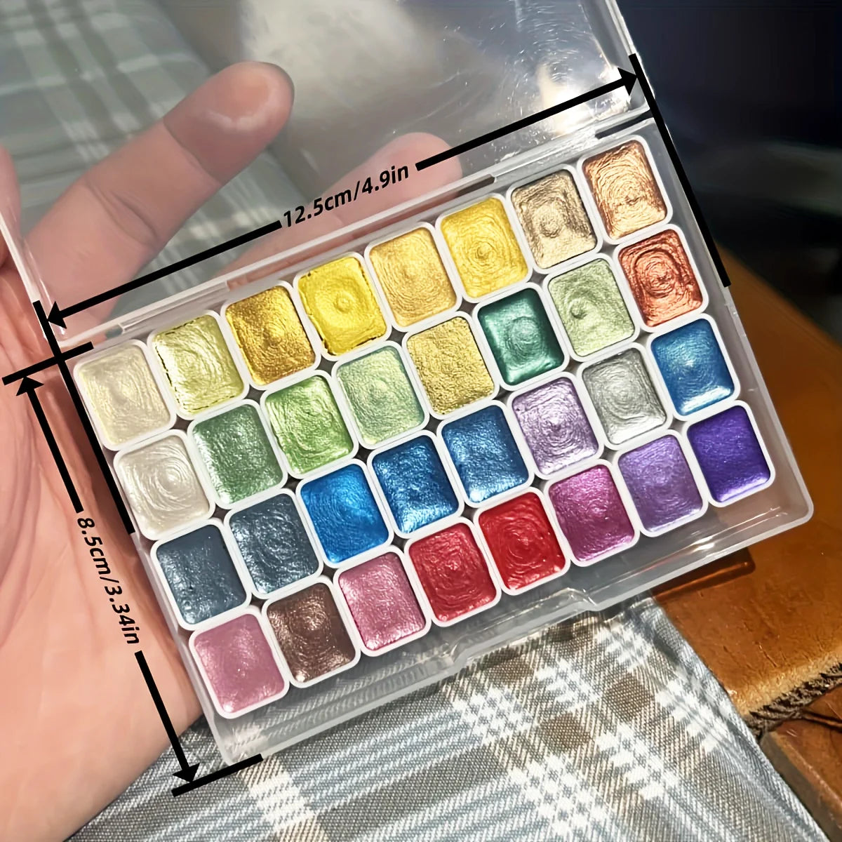 32-Color Metallic Paint Collection – Fresh Pastels to Deep Retro Shades, Bring Luster to Every Unique Artistic Expression    Home Decor Supply | Online Retail | ShoreShopper.com