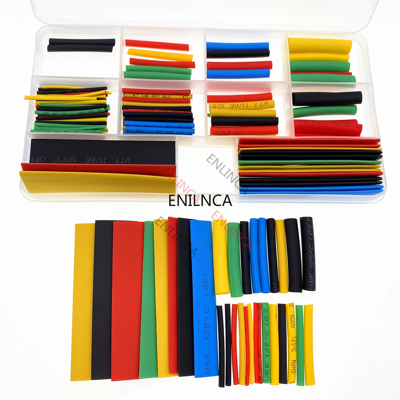 127-750pcs Heat-shrink Tubing Thermoresistant Tube Heat Shrink Wrapping Kit Electrical Connection Wire Cable Insulation Sleeving    Home Decor Supply | Online Retail | ShoreShopper.com