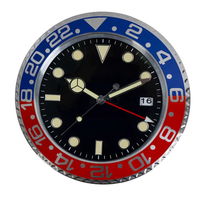 Metal Creative Art Design Digital Luminescent Clock 13"    Home Decor Supply | Online Retail | ShoreShopper.com