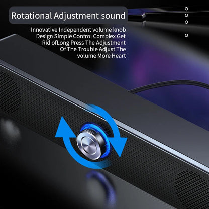 Surround Speaker Home Theater Sound System Computer Soundbar For TV Subwoofer Wired Stereo Strong Bass    Home Decor Supply | Online Retail | ShoreShopper.com