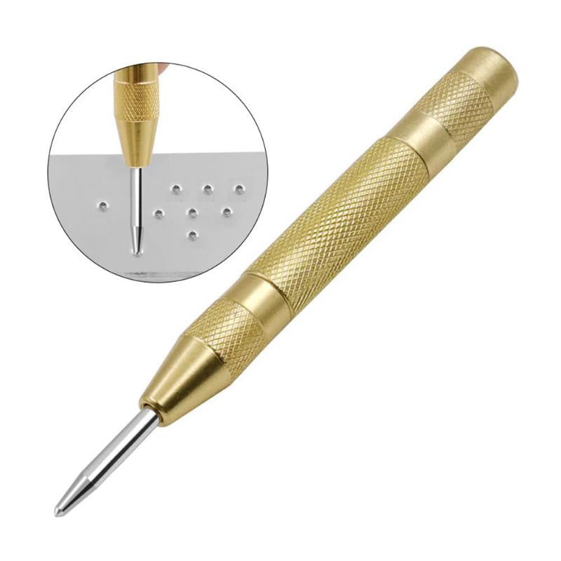 Step Drill Bit Set 5-Piece Titanium-Coated High Speed Steel with Automatic Center Punch for Drilling Sheet Metal Step Drill Bit    Home Decor Supply | Online Retail | ShoreShopper.com