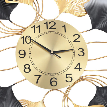 Background Art Display Design Round Gold Clock 8"    Home Decor Supply | Online Retail | ShoreShopper.com