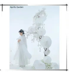 Transparent Silk Umbrella Dance Craft Umbrella Photography Decoration Ceiling Ancient Costume Prop Umbrella Women Hanfu Cosplay    Your Coastal Marketplace | Shoreshopper.com