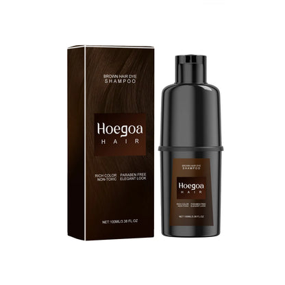Hair Dye Shampoo Diy Natural Black Color Repair Gray White Hair Non Irritating Hair Coloring Shampoo - ShoreCo.Shop