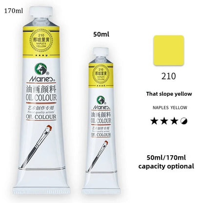 Marie's Oil Paint 170ML Oil Painting Art Creation Pigment Large Oil Paint Paint Single Commonly Used 24 Colors    Home Decor Supply | Online Retail | ShoreShopper.com