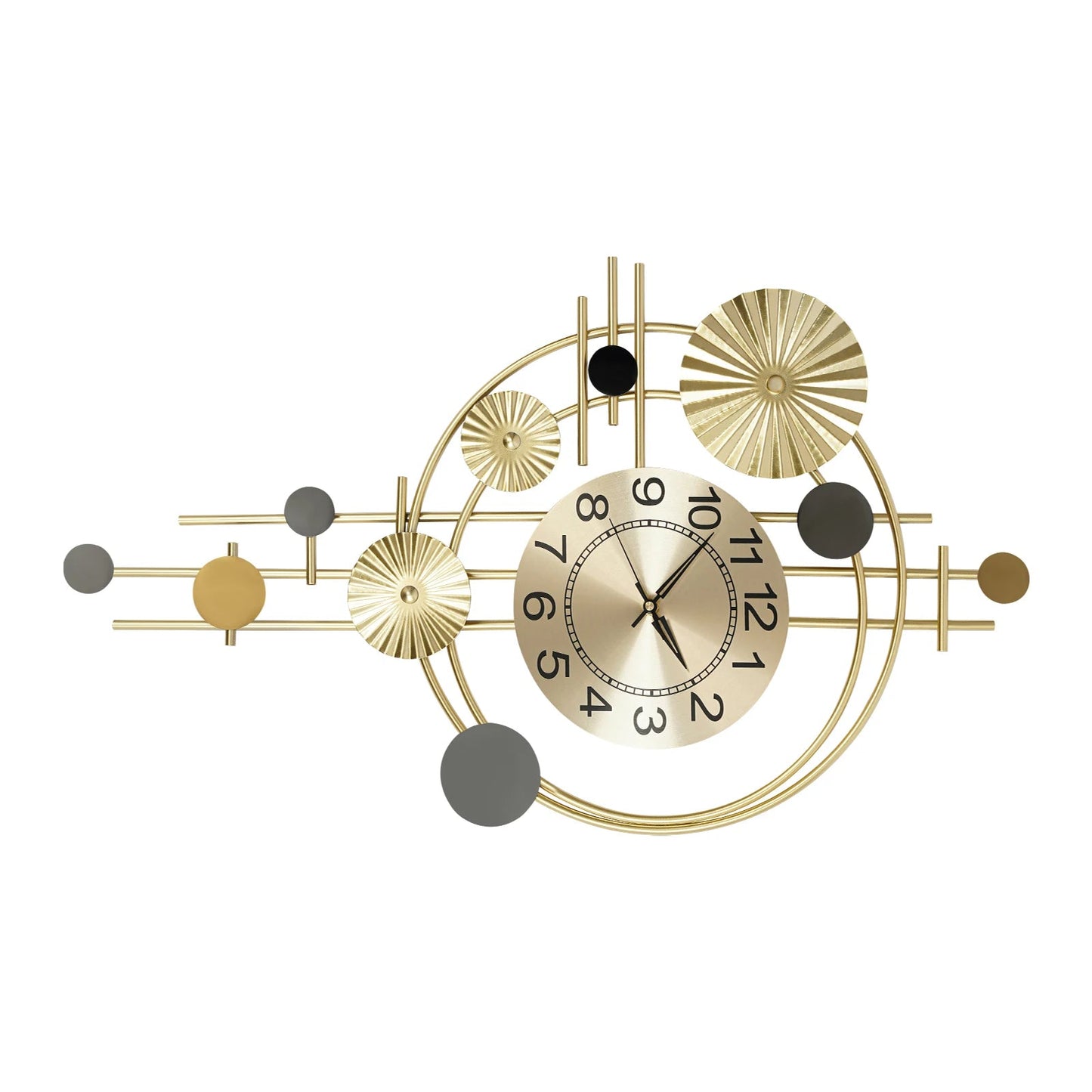 Wall Clock Modern Decorative Art Clock Silent Wall Clock Iron Wall Decoration Clock    Home Decor Supply | Online Retail | ShoreShopper.com