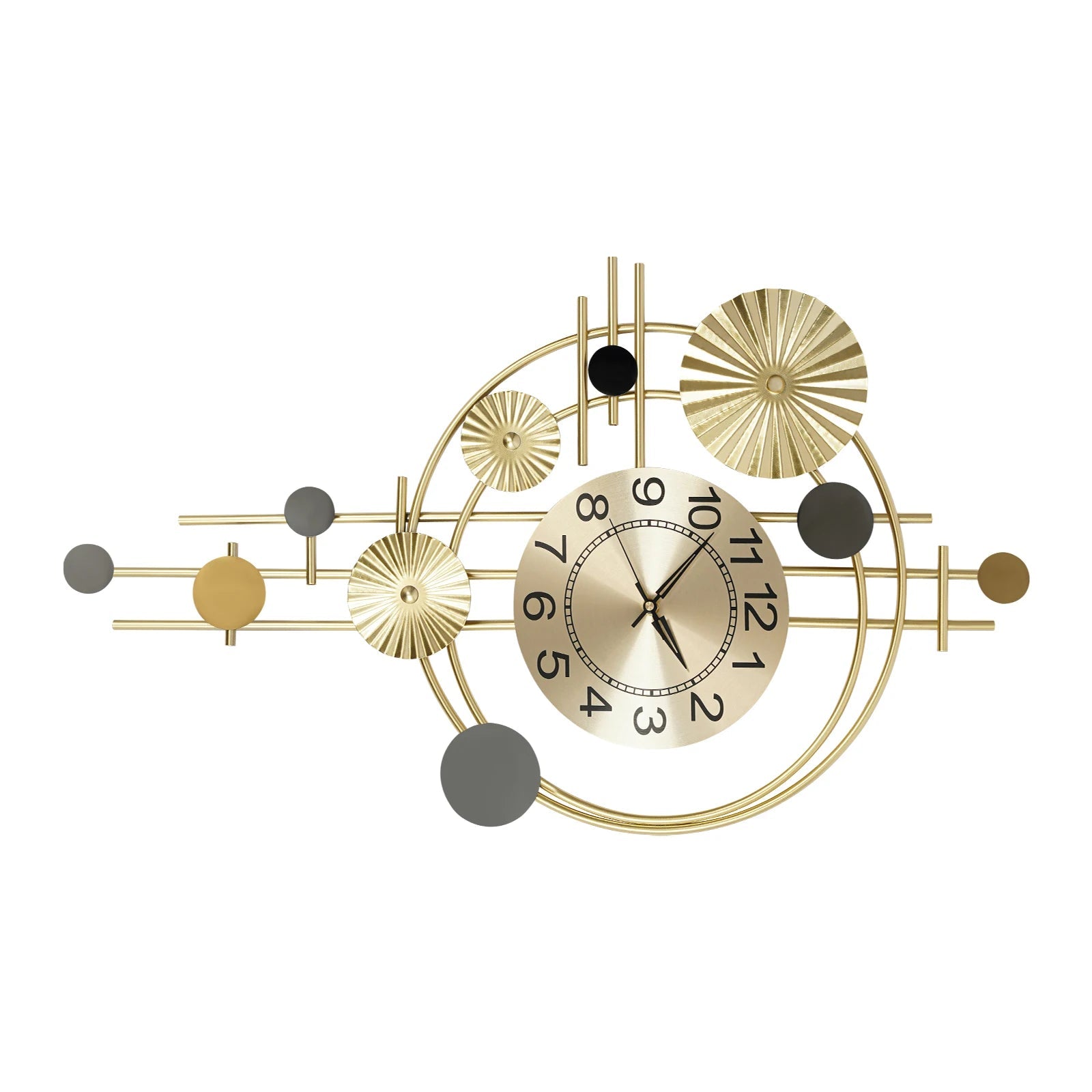 Wall Clock Modern Decorative Art Clock Silent Wall Clock Iron Wall Decoration Clock    Home Decor Supply | Online Retail | ShoreShopper.com