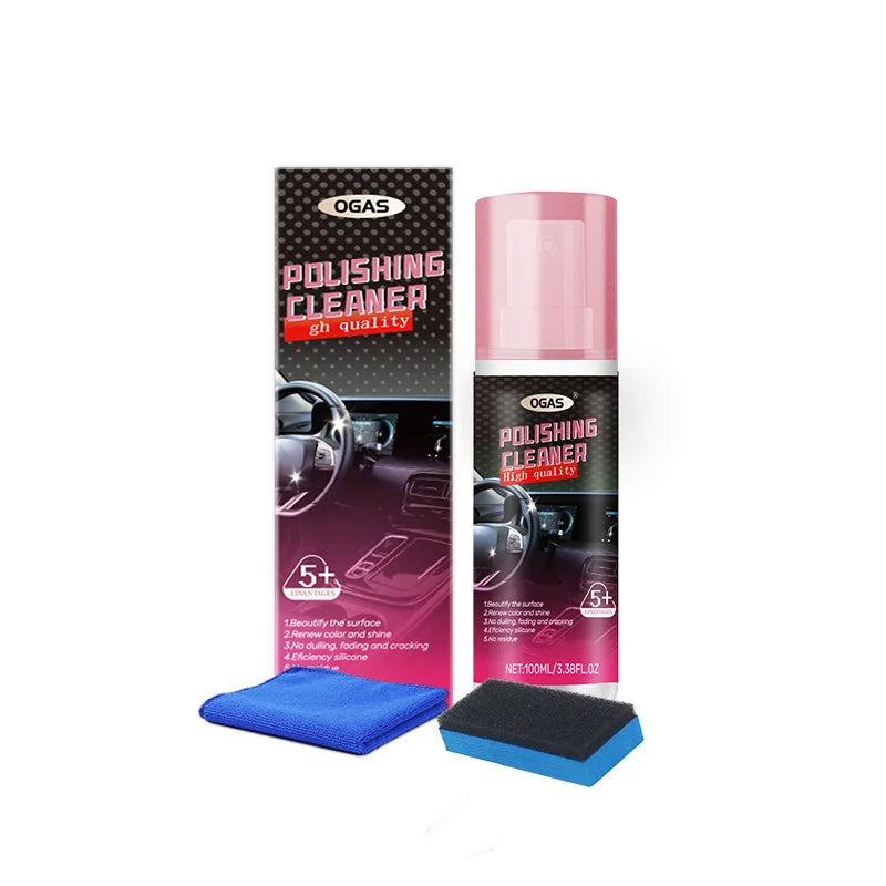 Car Interior Cleaner, Vehicle Interior Polish, 100ml Car Interior Cleaner, Interior Detailer Spray, Total Car Interior Cleaner    Home Decor Supply | Online Retail | ShoreShopper.com