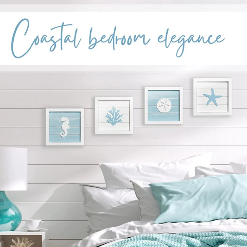 Beach Home Signs Nautical Wood Wall Plaque Wooden Signs Welcome Decor Hanging Plate for Beach House Hotel Bathroom Tent Decor    Your Coastal Marketplace | Shoreshopper.com