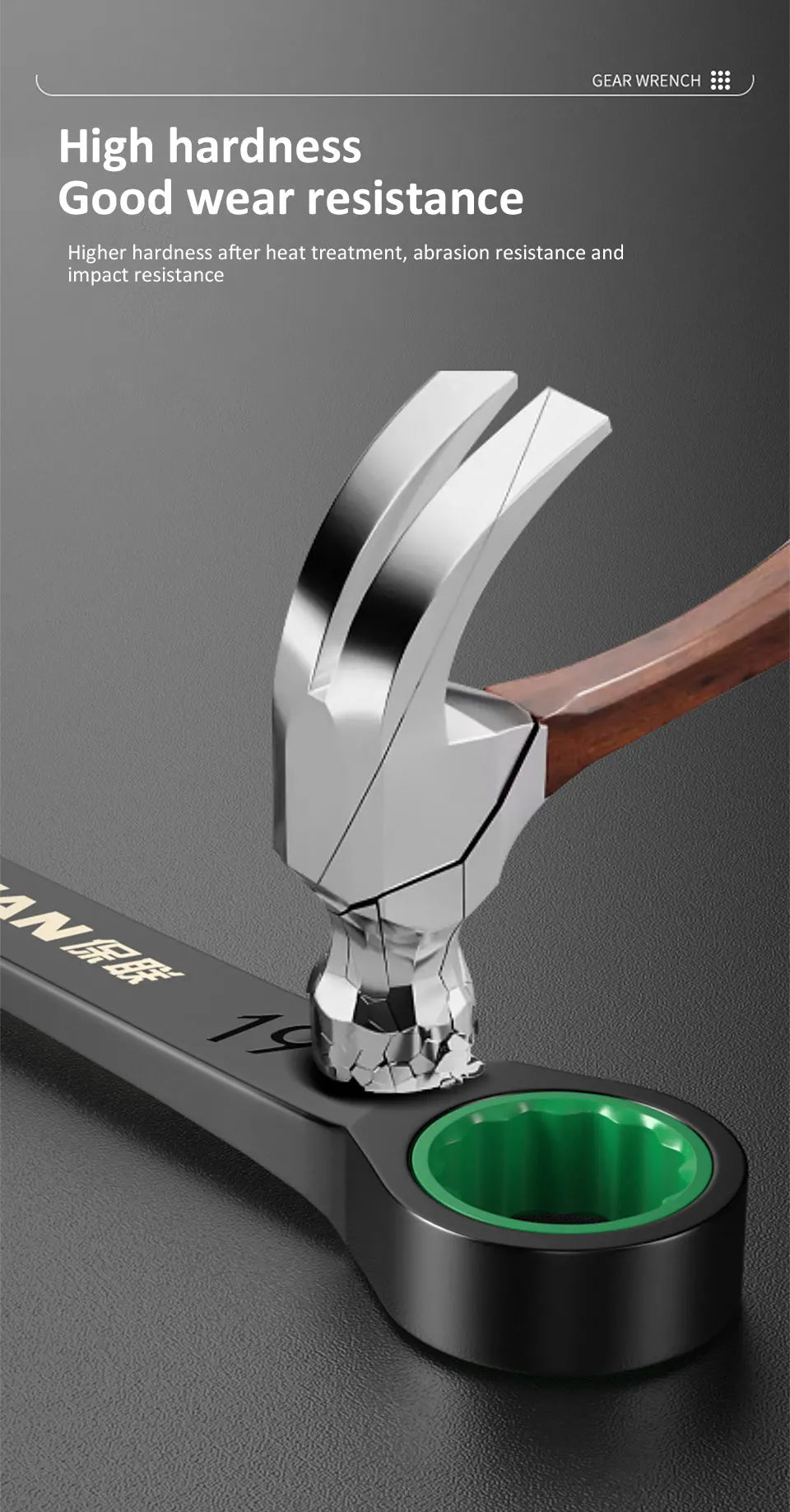 Dual-Purpose Wrench Fast Plum Blossom Ratchet Wrench Industrial Grade 72 Tooth Labor-Saving, Fast and Durable Dual-use Wrench    Home Decor Supply | Online Retail | ShoreShopper.com