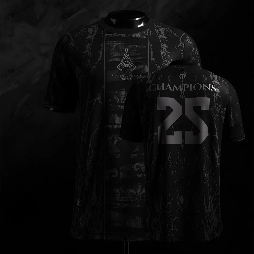 Parisians 2026 Men PSG Special Football 3D Print T-Shirt Training Soccer Uniform The European Champions Jersey Tee Tops Unisex    Home Decor Supply | Online Retail | ShoreShopper.com