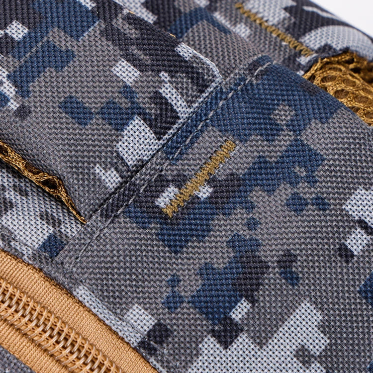 Camouflage large-capacity backpack - adjustable shoulder strap, outdoor theme style, zipper closure, ideal for hiking - ShoreCo.Shop