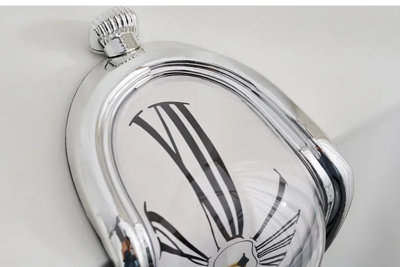 Novel Salvador Dali Style Melting Distorted Surreal Wall Clock    Home Decor Supply | Online Retail | ShoreShopper.com