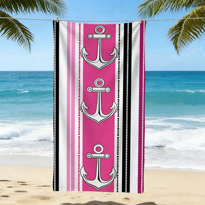 Beach Towel – Stylish, Soft & Absorbent with Quick-Dry Comfort, Perfect for Beach, Pool, Vacation, and Everyday Relaxation    Your Coastal Marketplace | Shoreshopper.com