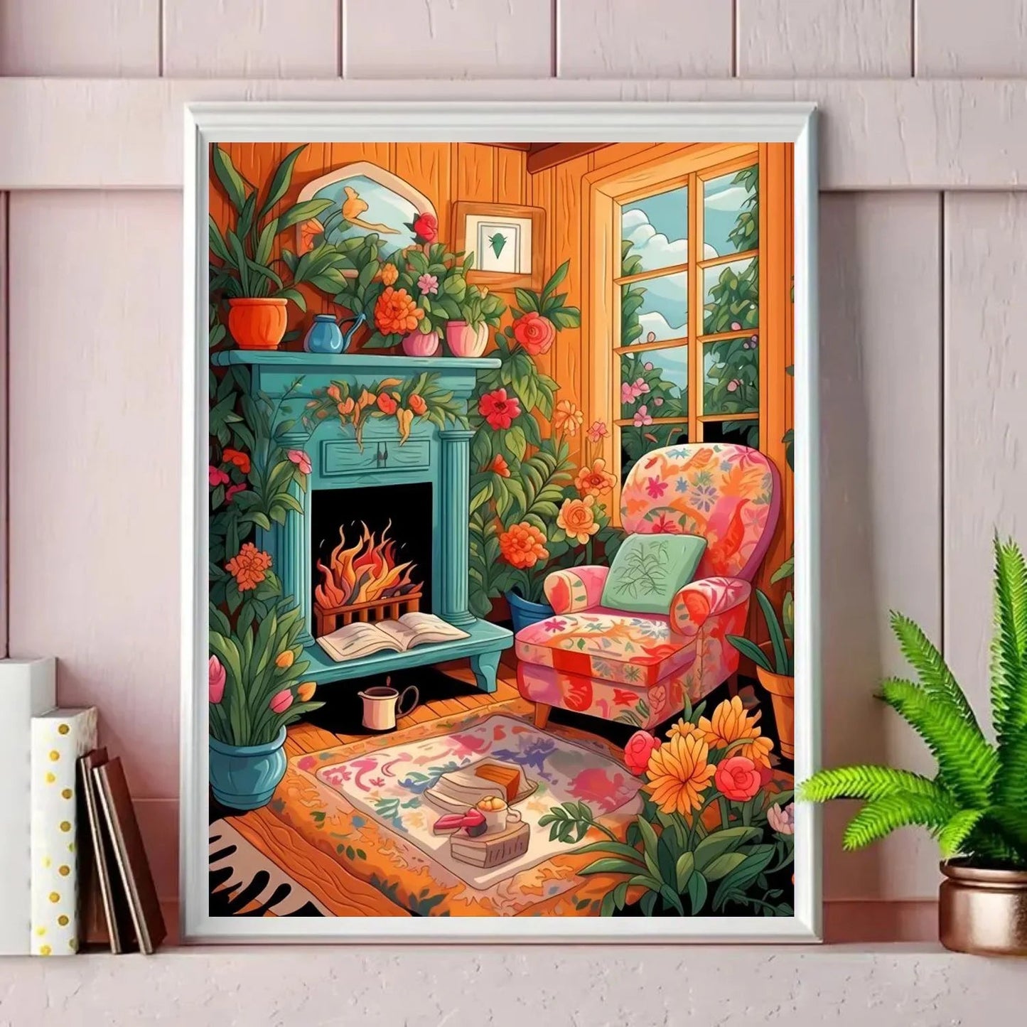 1pc Paint by Numbers Kit for Adults Beginner on Canvas, Painting Kits for Adults, DIY Hobbies for Women, Frameelss    Home Decor Supply | Online Retail | ShoreShopper.com