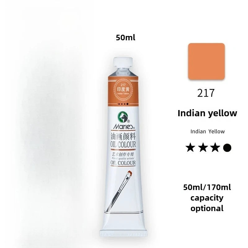 Maries Oil Paint 50ML Oil Painting Art Creation Pigment Large Oil Paint Paint Single Commonly Used 24 Colors    Home Decor Supply | Online Retail | ShoreShopper.com
