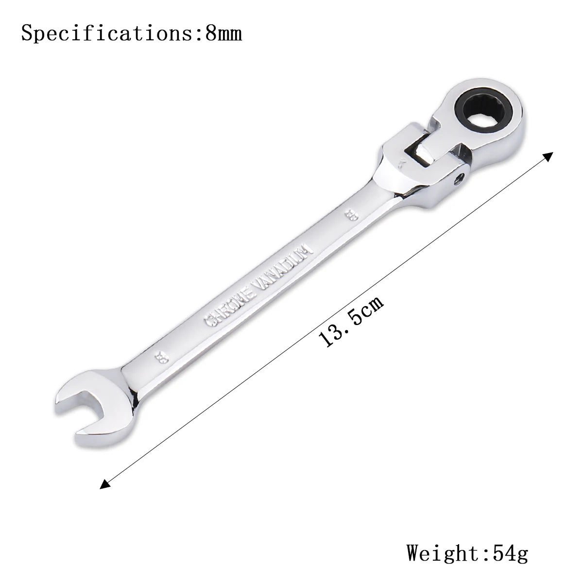 Ratchet Wrench of Keys Spanner Set Hand Tool 72-Tooth Ratcheting Flexible Head Mirror Finish 6mm-27mm Auto and Home Repair 1 pcs    Home Decor Supply | Online Retail | ShoreShopper.com