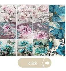 DIY Paint by Numbers Kit for Adults - Natural Scenery & Botanical Canvas Art    Home Decor Supply | Online Retail | ShoreShopper.com