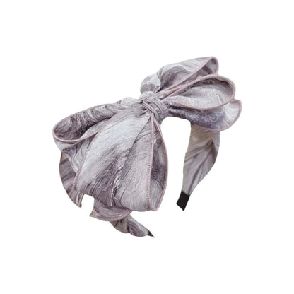Headwear Three-layer Bow Headband ABS Creative Bownot Wide Hair Hoop Rose Contrasting Colors Floral Printed Hairband Wash Face    Your Coastal Marketplace | Shoreshopper.com
