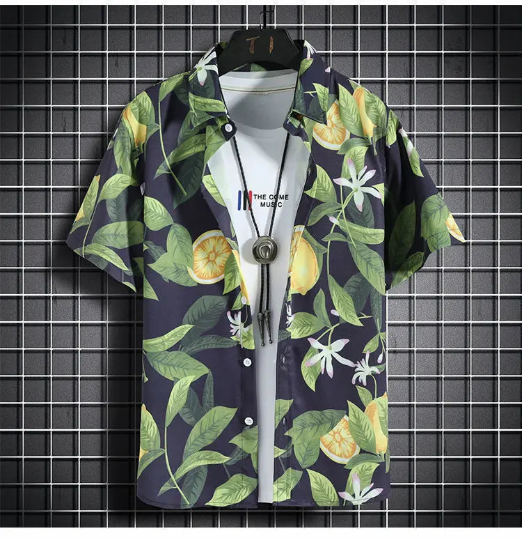 Beach Clothes For Men 2 Piece Set Quick Dry Hawaiian Shirt and Shorts Set Men Fashion Clothing Printing Casual Outfits Summer    Your Coastal Marketplace | Shoreshopper.com