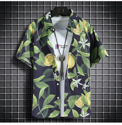 Beach Clothes For Men 2 Piece Set Quick Dry Hawaiian Shirt and Shorts Set Men Fashion Clothing Printing Casual Outfits Summer    Your Coastal Marketplace | Shoreshopper.com