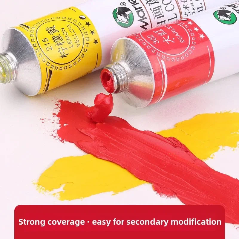 Marie's Oil Paint 170ML Oil Painting Art Creation Pigment Large Oil Paint Paint Single Commonly Used 24 Colors    Home Decor Supply | Online Retail | ShoreShopper.com