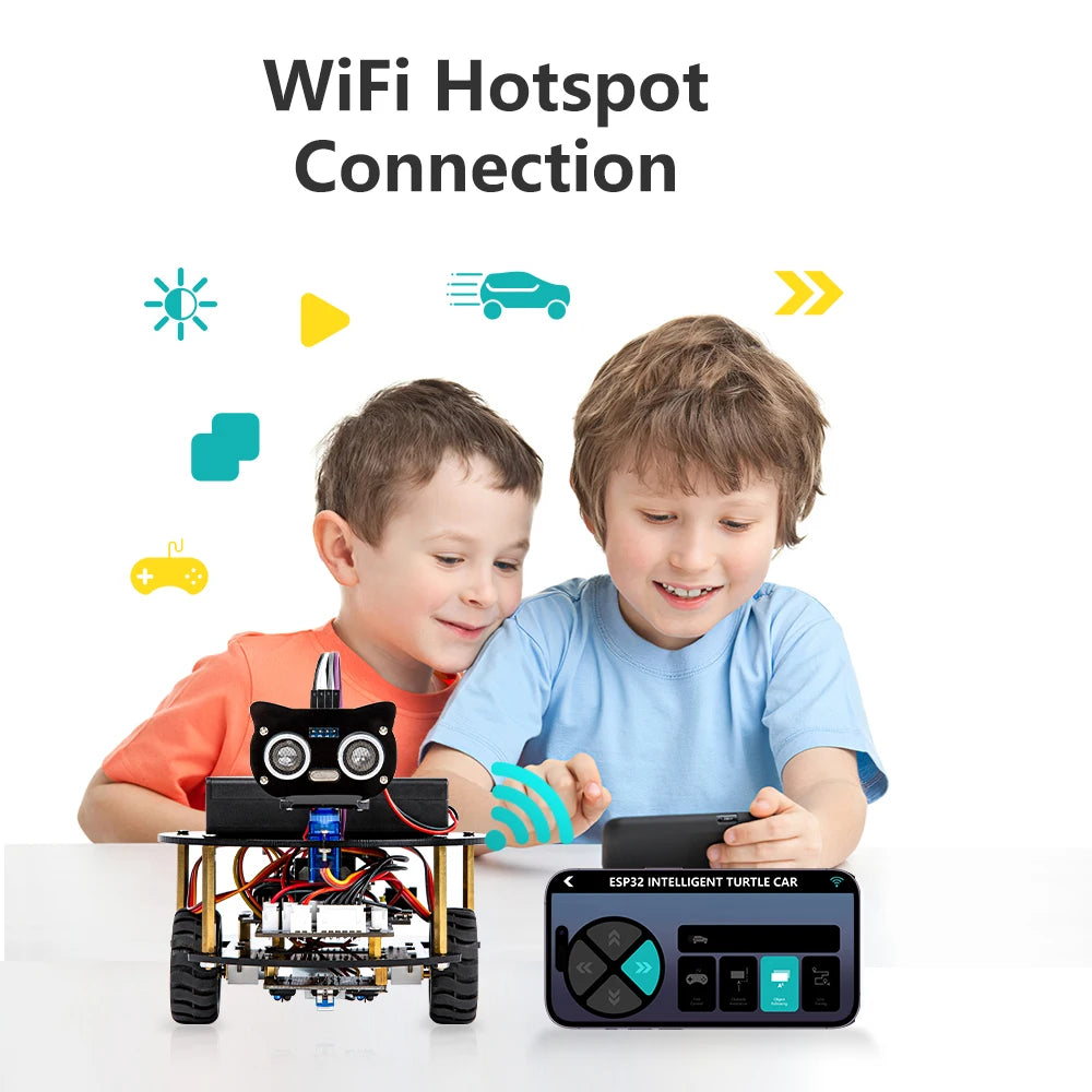 ESP32 Smart Robot Car Kit  Remote Control Car for Arduino Programming Project STEM Education Science Coding Kit - ShoreCo.Shop