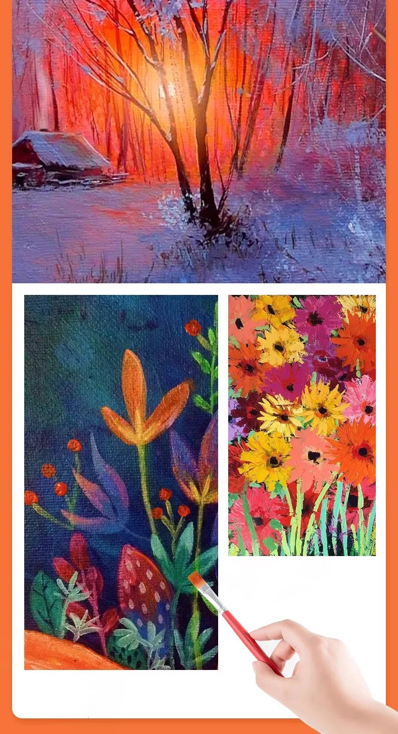 500/300/100/50ml 48 Colors Waterproof Acrylic Paint Professional Grade Pigments Art Painting Pigment Stationery School Supplies    Home Decor Supply | Online Retail | ShoreShopper.com