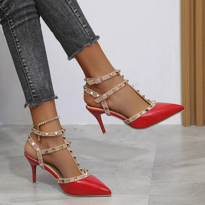 Shoes Woman 2022 Summer Ladies High Heels Valentine Shoes Female Pointed Toe Pumps For Womens Shoe Zapatos Chaussure Femme    Your Coastal Marketplace | Shoreshopper.com
