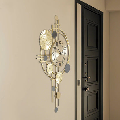 Wall Clock Modern Decorative Art Clock Silent Wall Clock Iron Wall Decoration Clock    Home Decor Supply | Online Retail | ShoreShopper.com