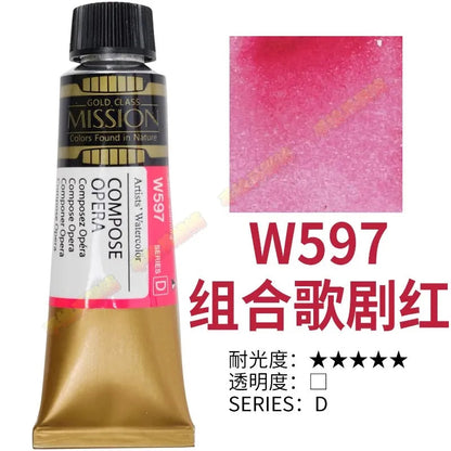 Korea MIJELLO tube watercolor artist 15ml watercolor paint mission series art supplies    Home Decor Supply | Online Retail | ShoreShopper.com