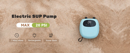 dwndpump Electric 20PSI SUP Pump 38.48Wh Battery Paddle Board Inflation Deflation for Kayak Boat Surfing Board Stand Up Paddle    Home Decor Supply | Online Retail | ShoreShopper.com