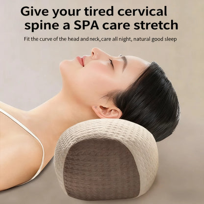 Ergonomic Buckwheat Pillow Adjustable Height Breathable Hypoallergenic Pillow with Removable Cover Cervical Spine & Head Back - ShoreCo.Shop