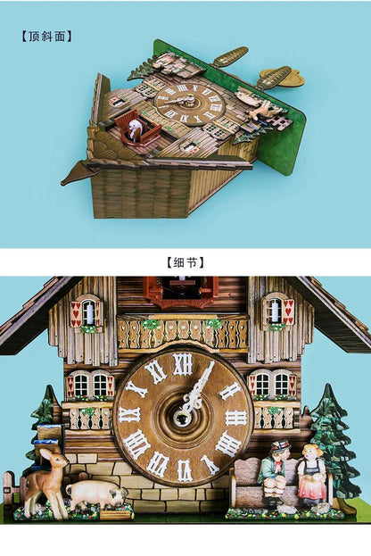 Wooden Hanging Wall Clock Bird Alarm Clock Cuckoo Clocks For Home Decoration Quartz Watch Decorative Home Decor    Home Decor Supply | Online Retail | ShoreShopper.com