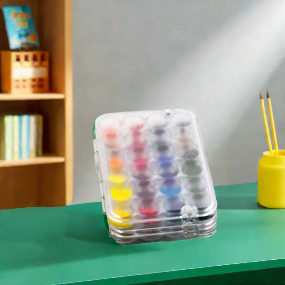 Art Supplies 24 Grids Mini Watercolor Palette Transparent Empty Watercolor Paint Tray Sealed Acrylic Paint Box Student Outing    Home Decor Supply | Online Retail | ShoreShopper.com
