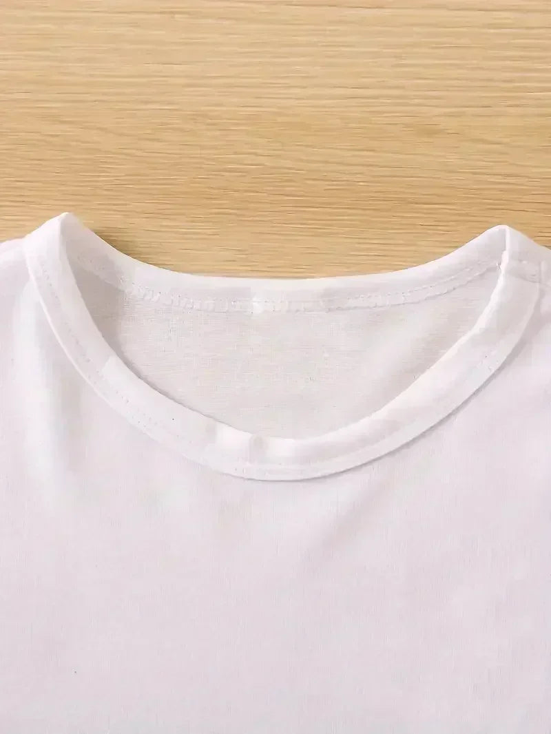 Fashion Bonjour Paris Text Print Short Sleeve Printed T Shirt  Casual Clothing Women's T-Shirt Graphic Clothing Top Tee    Home Decor Supply | Online Retail | ShoreShopper.com