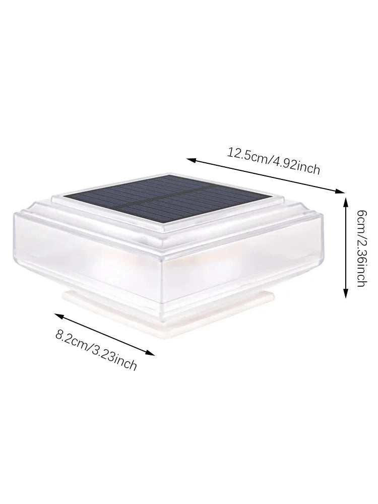 30Led Solar Pillar Light, Post Caps Lights, Waterproof Fence Post Lamp Outdoor, for Garden Wooden Post Lawn Camping Summer Decor    Your Coastal Marketplace | Shoreshopper.com
