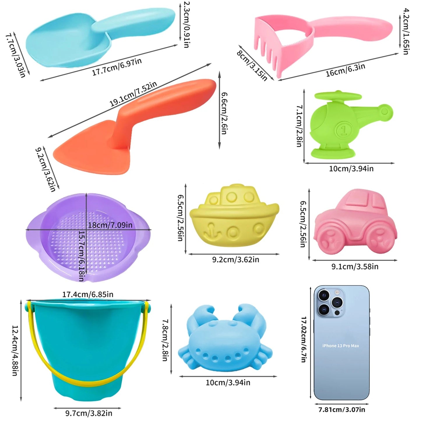 Baby Beach Toys Children Outdoor Summer Sand Play Set Infants Digging SandPlastic Shovels Buckets Water Play Beach Toys for Kids    Your Coastal Marketplace | Shoreshopper.com