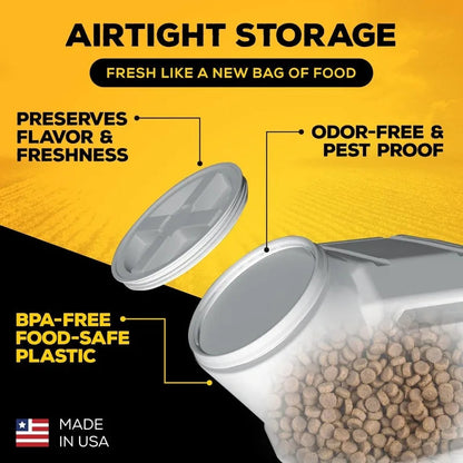 Vittles Vault Pet Food Storage Containers - Sealed Dog and Cat Food Storage Container, Fits up to 50lbs, Made in the USA    Home Decor Supply | Online Retail | ShoreShopper.com