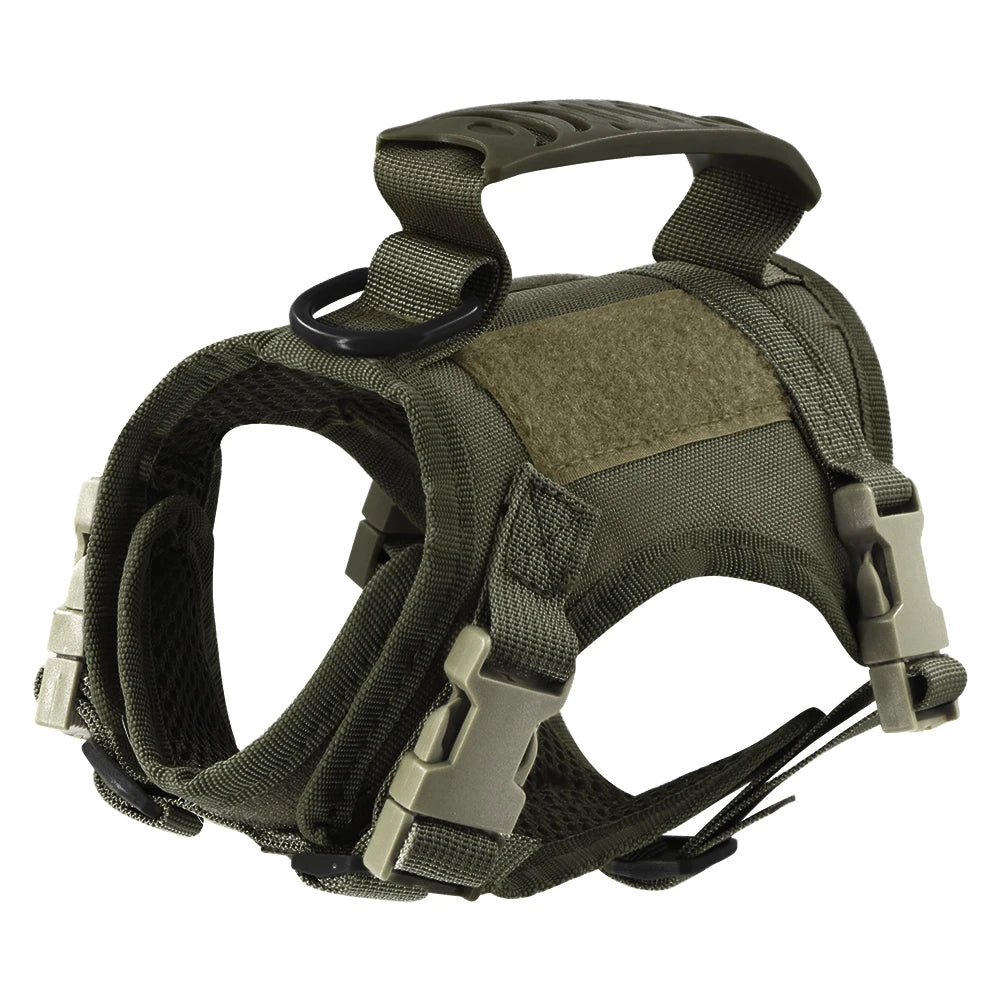 Tactical Cat Harness Adjustable Puppy Vest For Military Small Dogs Harnesses withControl Handle Walking Training Cat Accessories    Home Decor Supply | Online Retail | ShoreShopper.com