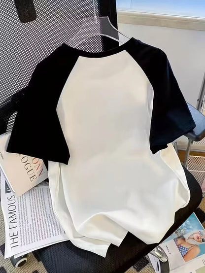 Women's Paris France Letter Print Crew Neck Short Sleeve T Shirt 90s Y2k Korean Style Tee Tops Casual Graphic T-Shirt Clothing    Home Decor Supply | Online Retail | ShoreShopper.com