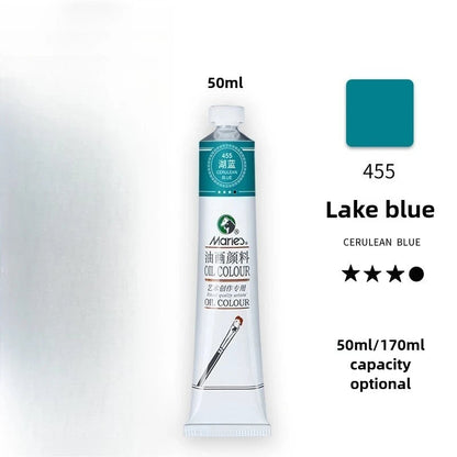 Maries Oil Paint 50ML Oil Painting Art Creation Pigment Large Oil Paint Paint Single Commonly Used 24 Colors    Home Decor Supply | Online Retail | ShoreShopper.com