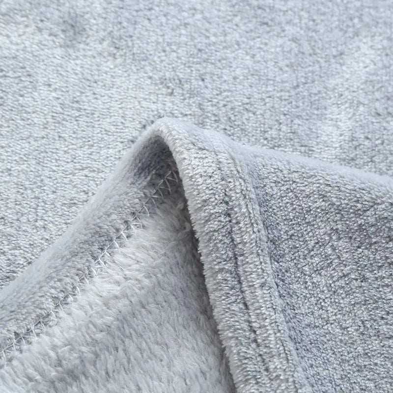 Fluffy Cloud Mink Fur Blanket Flannel Plush Comfortable Thickened and Warm Soft Sofa Throw Blanket  For Air-Conditioned Room    Your Coastal Marketplace | Shoreshopper.com