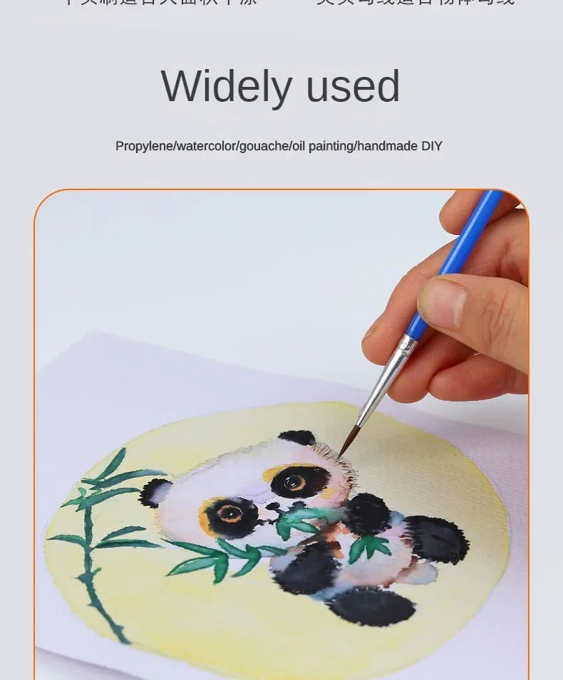 10/20/50Pcs Painting Brushes Set Art Round / Flat Brushs Nylon Hair Paint Brushes Pen for Oil Acrylic Watercolor Art Supplies    Home Decor Supply | Online Retail | ShoreShopper.com