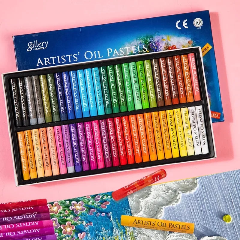 Artists' Soft Oil Pastels, Professional Set of 12/25/48 Assorted Color, Water-Soluble Non-toxic Drawing Supplies    Home Decor Supply | Online Retail | ShoreShopper.com