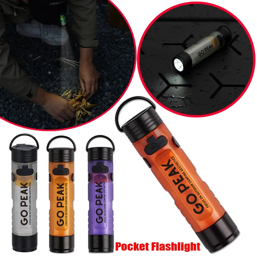 Gopeak 5050 Mini USB Rechargeable LED Pocket Flashlight Clip-on Hat Light Keychain Torch for Camping Hiking Outdoor Portable    Home Decor Supply | Online Retail | ShoreShopper.com