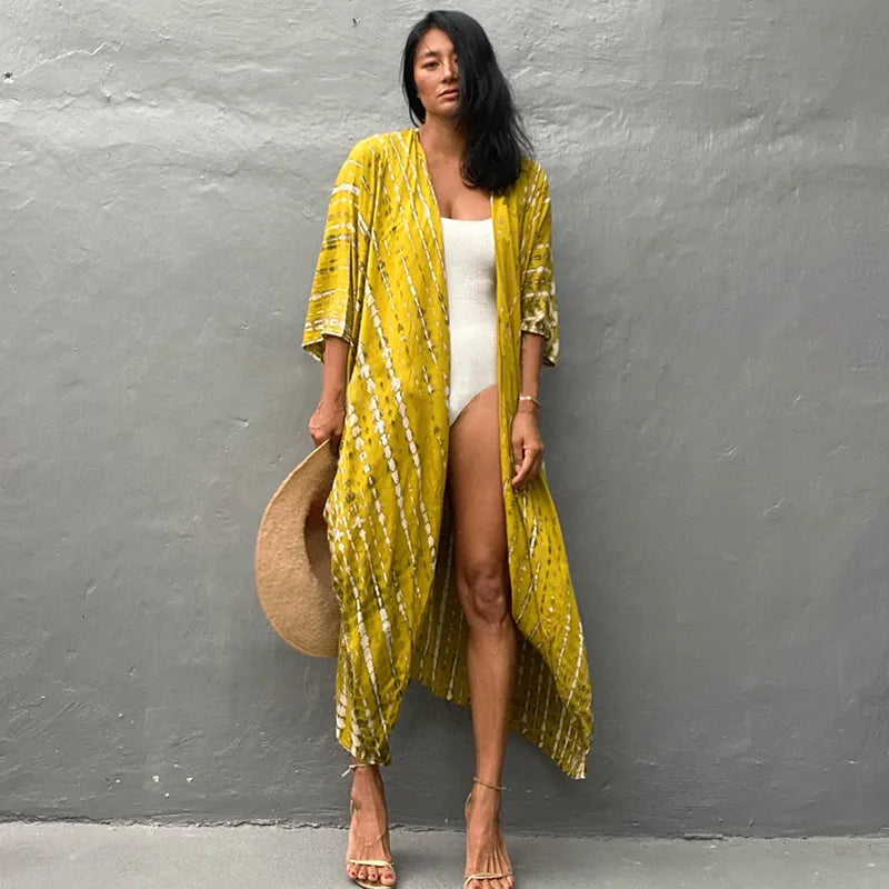 Beach Dress Tunic Cover up Embroidery Kaftan Saida de Praia Women Bikini Cover-up Pareo Sarong Beachwear    Your Coastal Marketplace | Shoreshopper.com