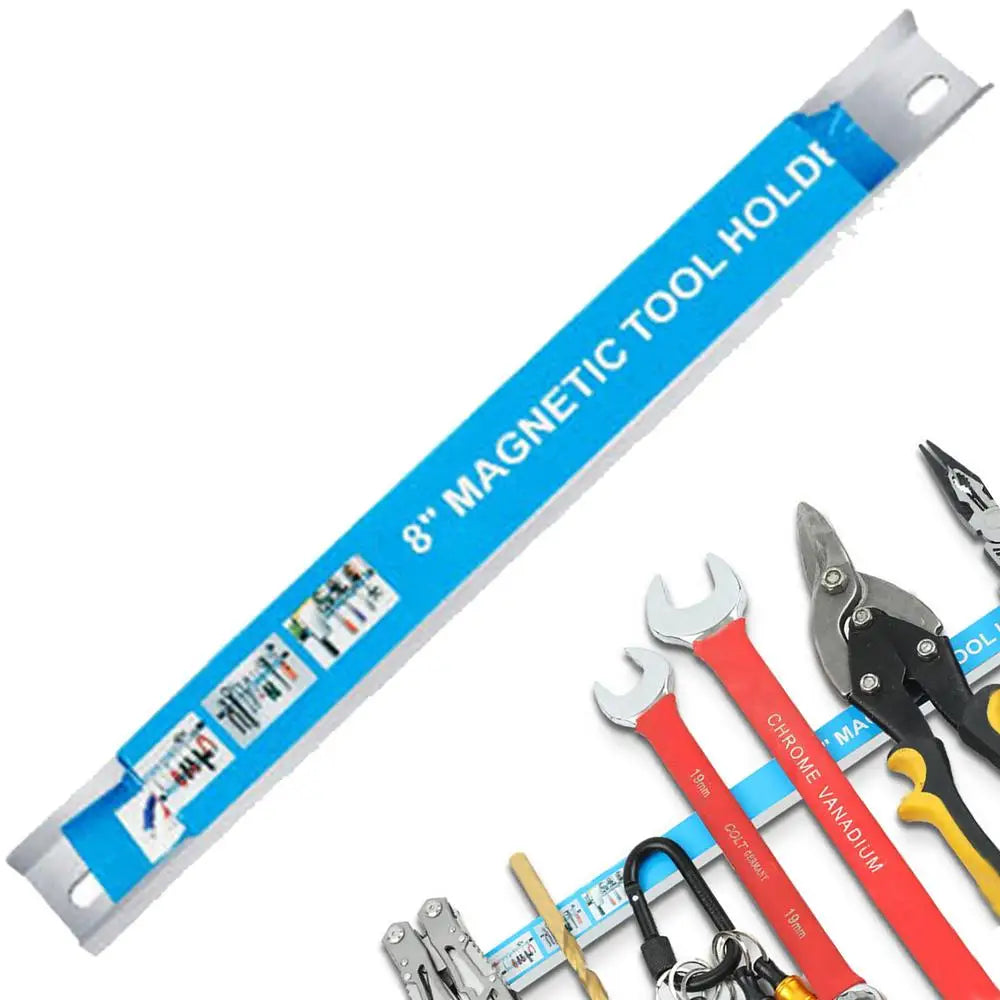 Magnetic Tool Holder Heavy Duty Tool Bar Space Saving Metal Organizer Rack Tool For Workshop Garage Home 8,12,18,20inch    Home Decor Supply | Online Retail | ShoreShopper.com