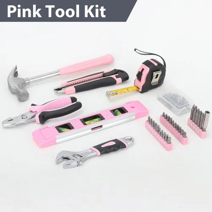 HILDA 21V Pink Drill Electric Drill Electric Screwdriver  Cordless Drill Mini Wireless Power Tools Lithium-Ion Battery - ShoreCo.Shop